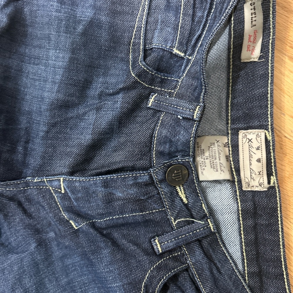 William Rast Dark Blue Bootcut Jeans - Picture 3 of 4